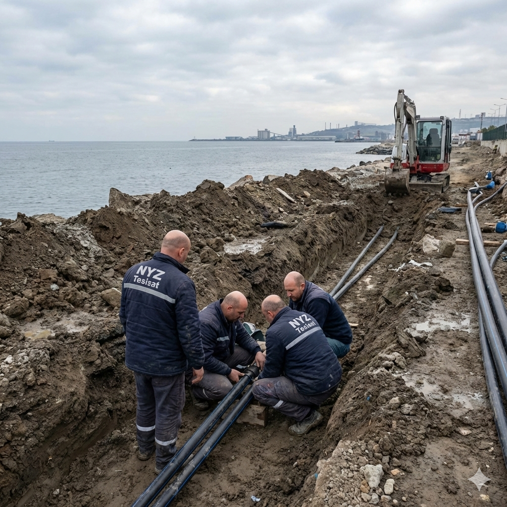 Gebze Marine Atık ve Pis Su Hatları Yönetimi