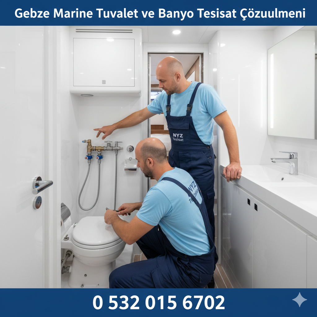 Gebze Marine Tuvalet ve Banyo Tesisat Çözümleri
