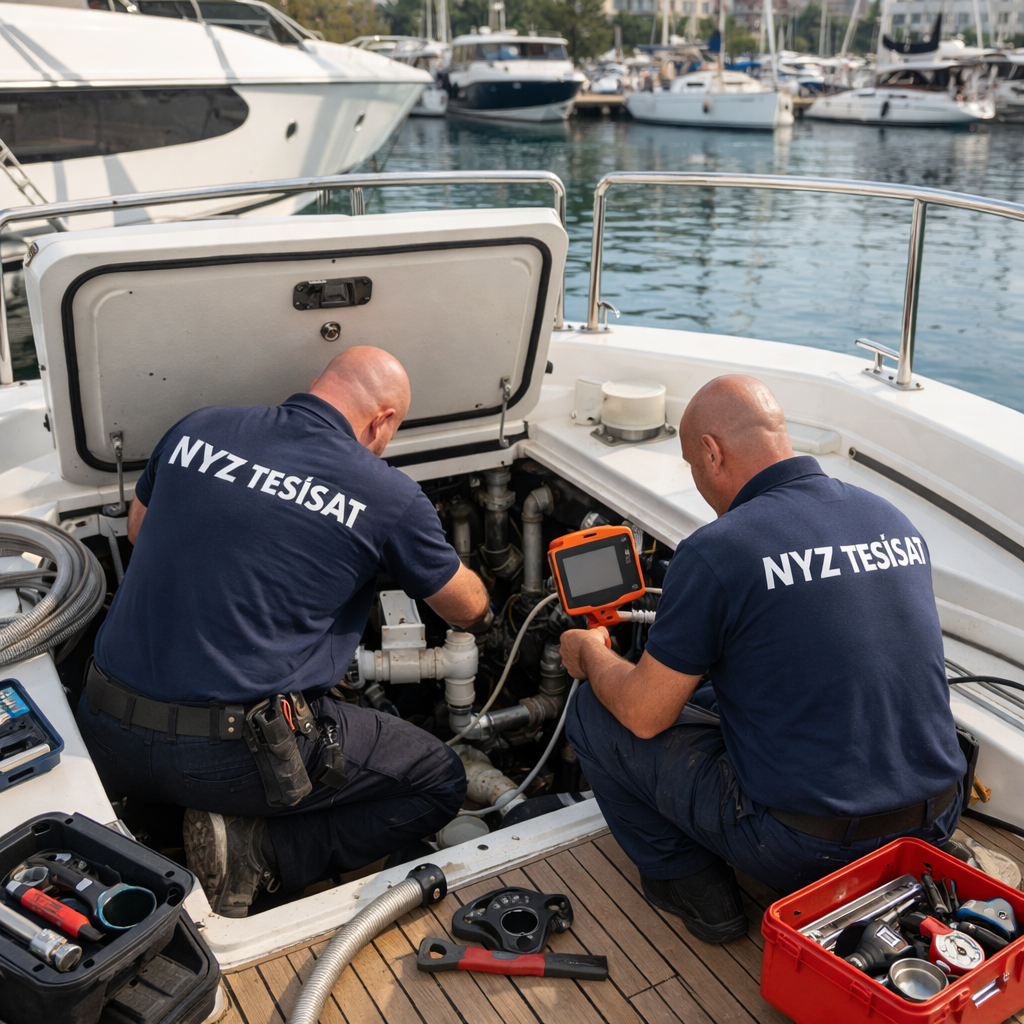 İzmit Marine Boru ve Gider Hatları Onarımı