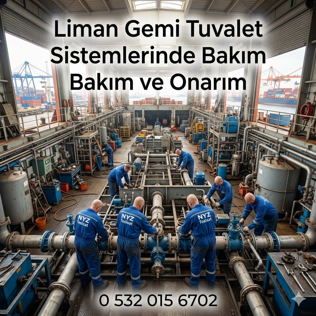 Liman Gemi Tuvalet Sistemlerinde Bakım ve Onarım