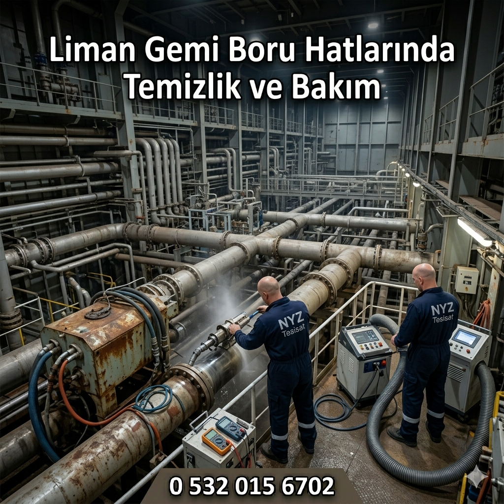 Liman Gemi Boru Hatlarında Temizlik ve Bakım