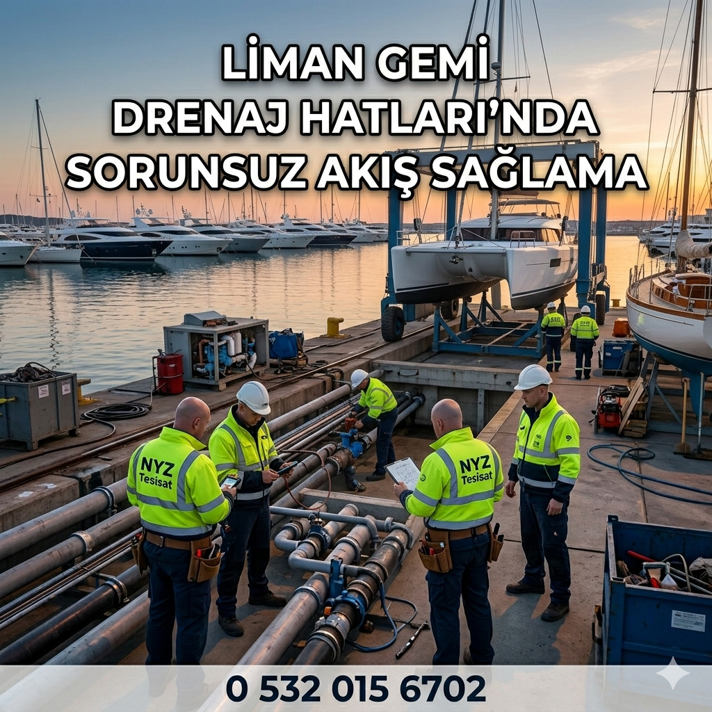 Liman Tekne ve Yatlarda Tesisat Bakım Hizmetleri