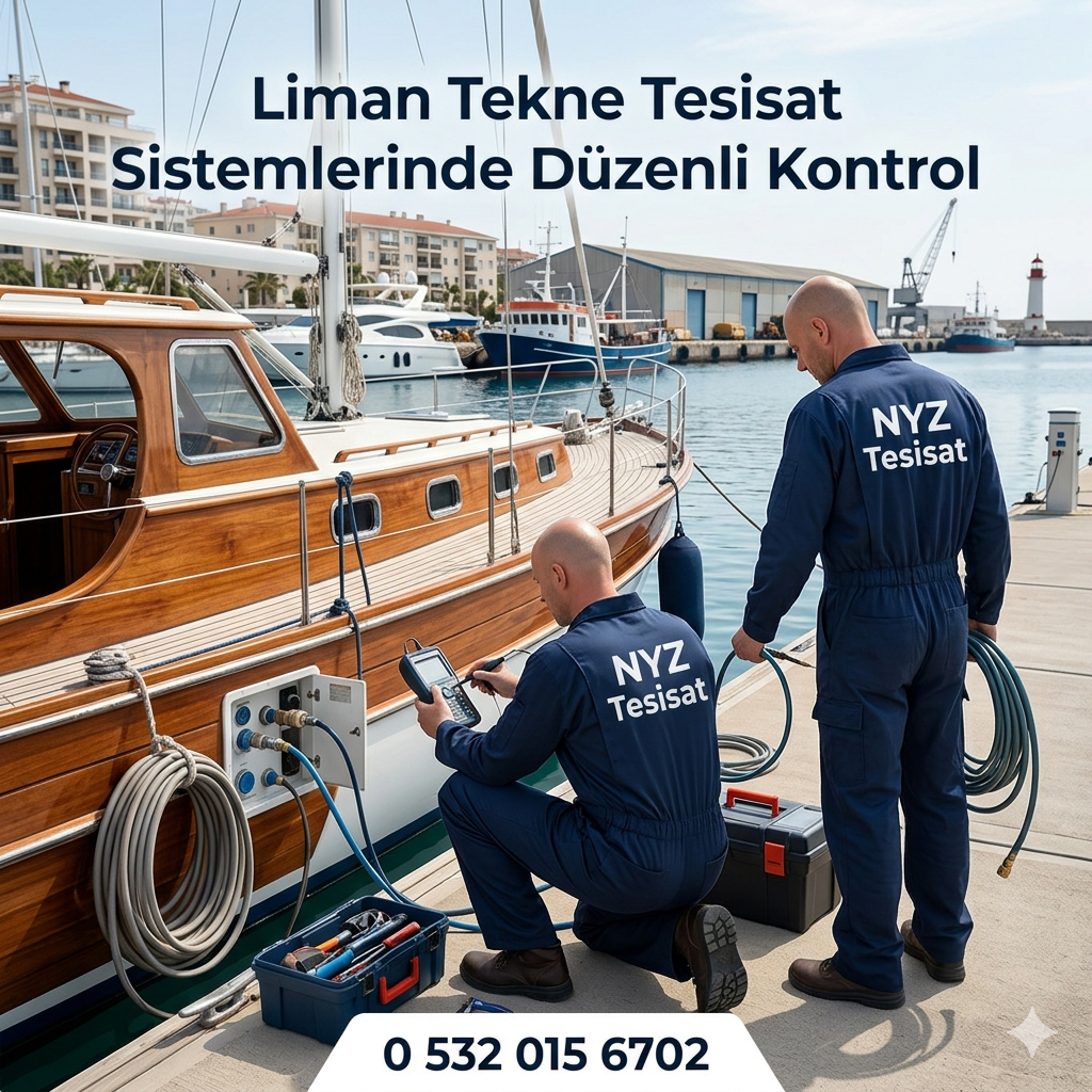 Liman Tekne Tesisat Sistemlerinde Düzenli Kontrol