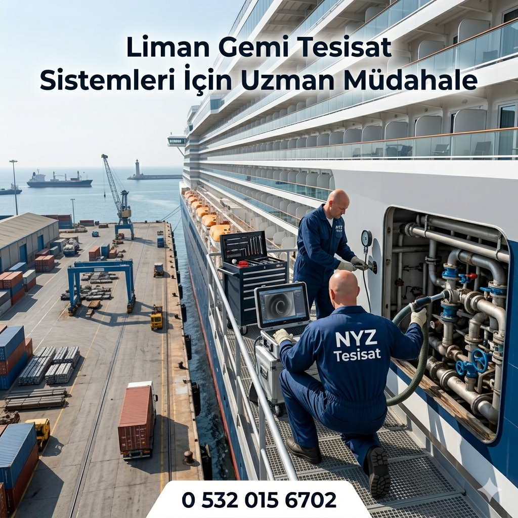 Liman Gemi Tesisat Sistemleri İçin Uzman Müdahale